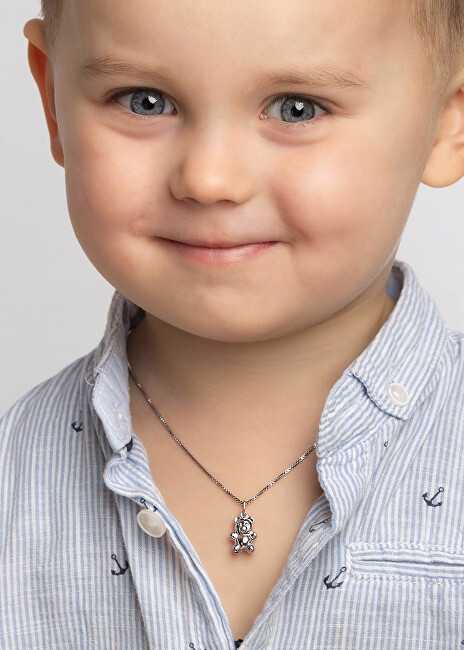 Sidabrinis pendant Teddy bear SILVEGOB10232