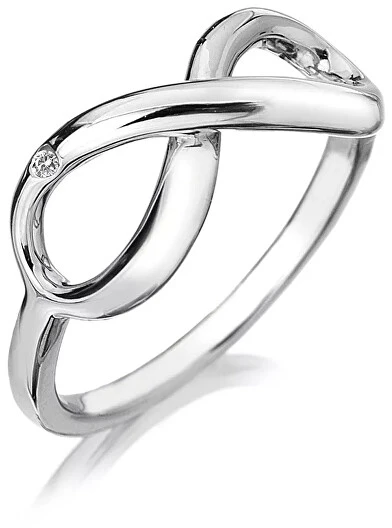 Sidabrinis Ring Hot Diamonds Infinity DR144