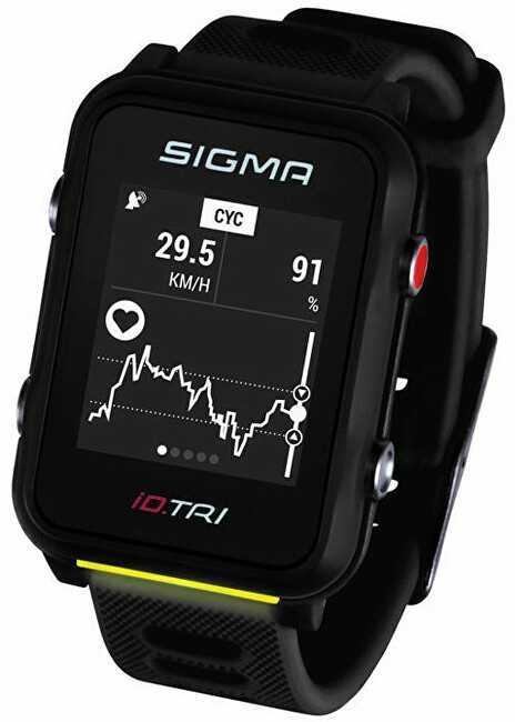 Išmanusis laikrodis Sigma Širdies ritmo monitorius iD.TRI BASIC Juodas 24200