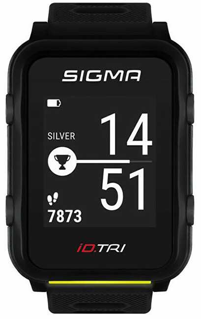 Išmanusis laikrodis Sigma Širdies ritmo monitorius iD.TRI BASIC Juodas 24200