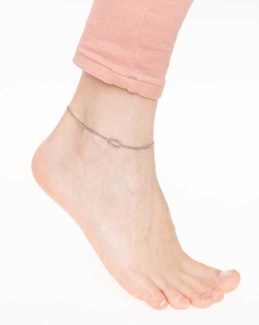Silvego Margaret ZT130955A sidabrinis ball / quarrel leg chain