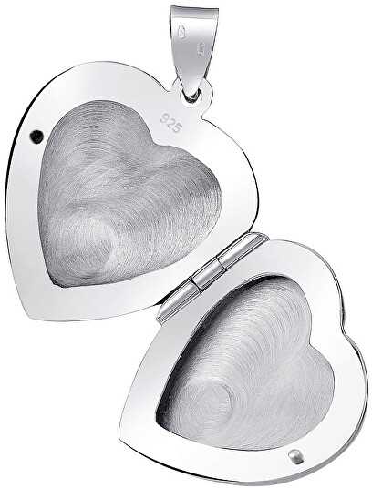 Silvego Sidabrinis medallion Heart PRML10248