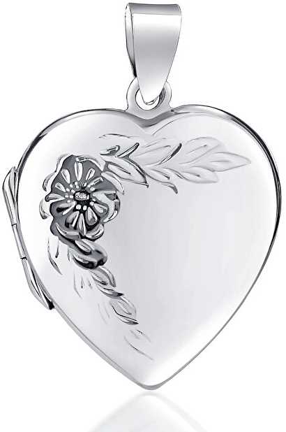 Silvego Sidabrinis medallion Heart PRML10248