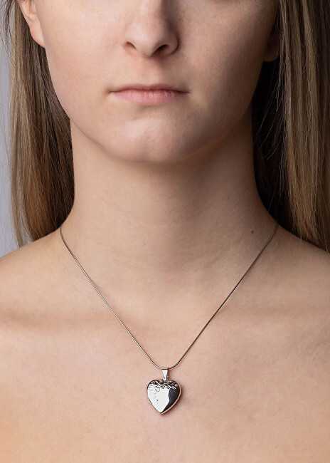 Silvego Sidabrinis medallion Heart PRML10248