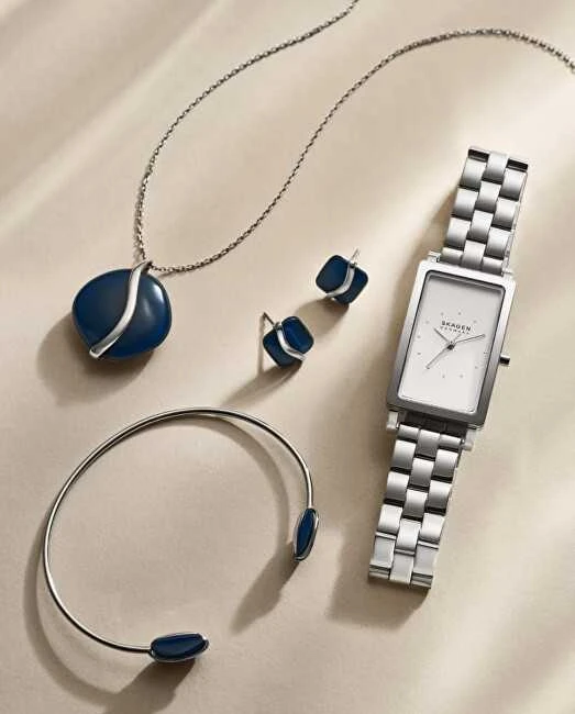 Skagen Madinga plieno tvirta apyrankė Sea Glass SKJ1811040