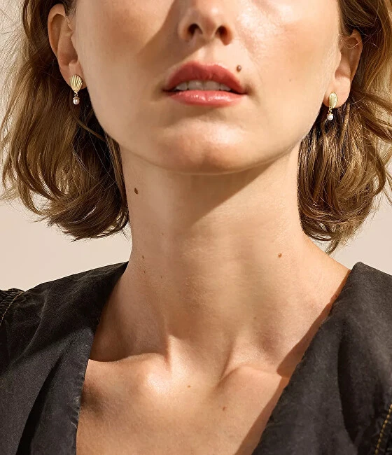 Skagen Moderne Ikon pearl dangle earrings SKJ1908710