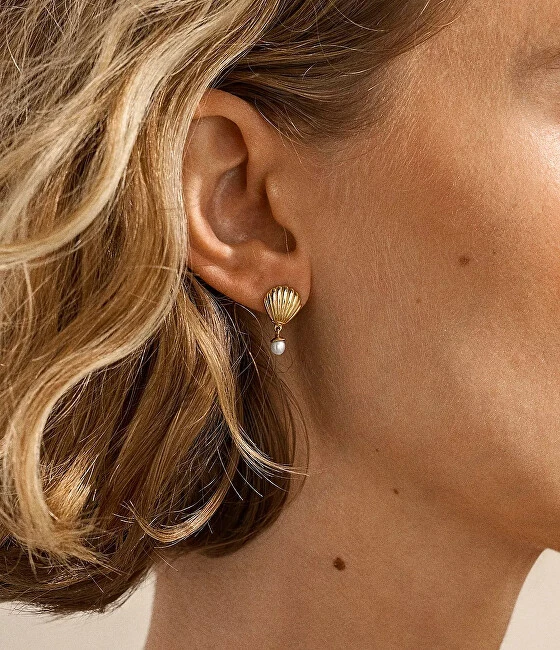 Skagen Moderne Ikon pearl dangle earrings SKJ1908710