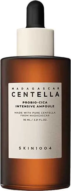 „Skin1004 Madagaskaro centelės“ drėkinamasis ir raminamasis ampulių serumas moterims nuo papilkėjusios odos, 30 ml