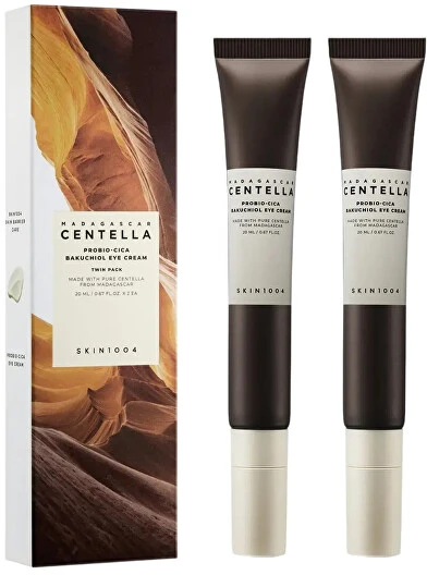 SKIN1004 Madagascar Centella Probio-Cica Bakuchiol Eye Cream Paakių kremas, 2x20 ml
