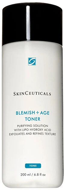 SkinCeuticals Blemish + Age Toneris valomasis tonikas probleminei odai, 200 ml