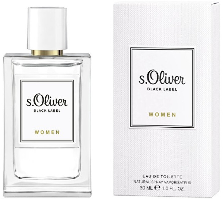 s.Oliver Juodas Label Women EDP parfumuotas vanduo moterims, 30 ml
