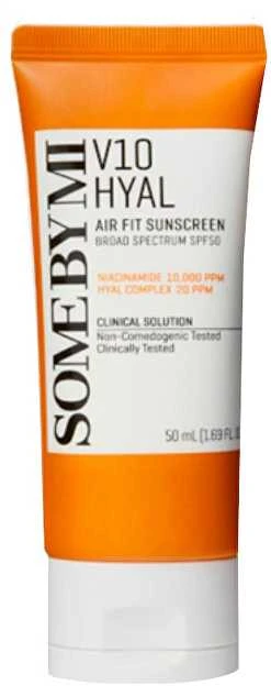 „Some By Mi“ – „V10 Hyal Airfit“ apsauginis kremas nuo saulės SPF50, 50 ml