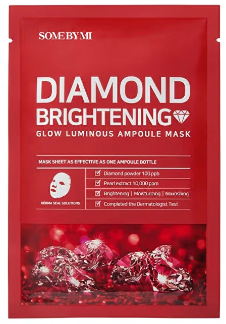 „Some By Mi“ – „Raudona Diamond Brightening Glow“ švytinti ampulė – raudona