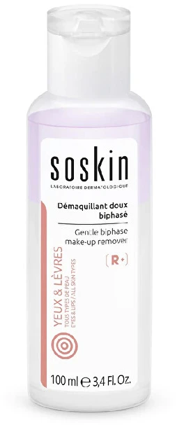 „Soskin Paris“ švelnus dvifazis makiažo valiklis 100 ml