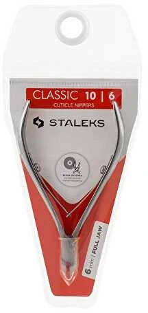 STALEKS Odos odelių žnyplės "Classic 10" 6 mm (Odos odelių žnyplės)