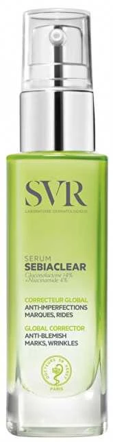 SVR Sebiaclear Anti-Ageing Adult-Acne Serumas veido netobulumus koreguojantis veido serumas, 30 ml