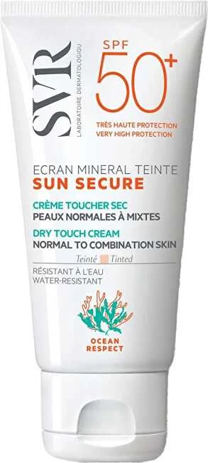 Svr Sun Secure Ecran Mineral Teinte SPF 50+ apsauginis kremas nuo saulės, 50 ml