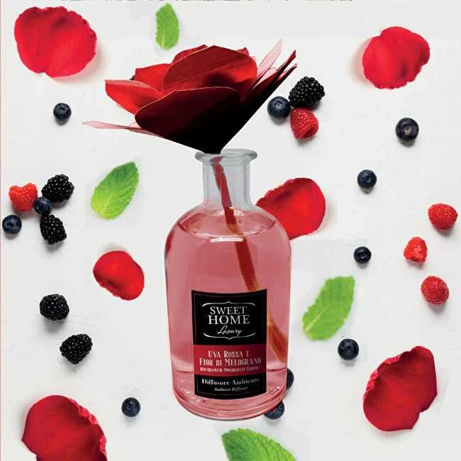 Sweet Home Collection Perfumed diffuser Raudona Grapes & Pomegranate Blossom 250 ml