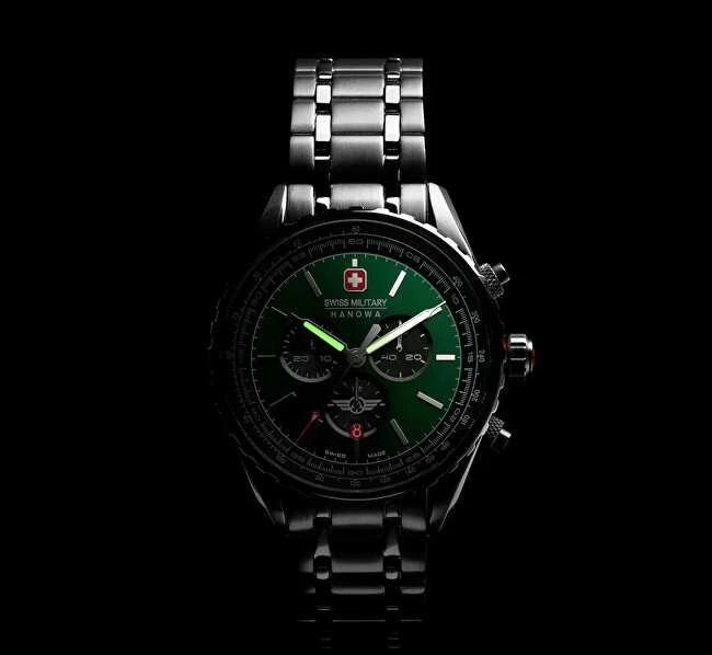 Laikrodis Swiss Military Hanowa Šveicarijos karinė Hanova SMWGI0000307