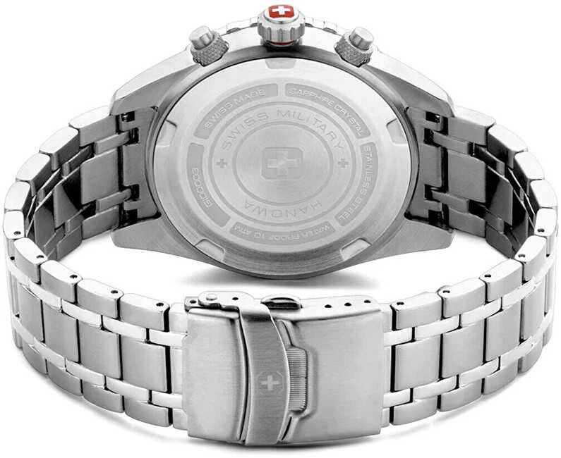 Laikrodis Swiss Military Hanowa Šveicarijos karinė Hanova SMWGI0000307