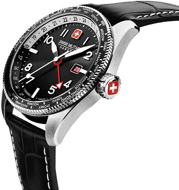 Laikrodis Swiss Military Hanowa Šveicarijos karinė Hanova SMWGB0000504