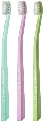 Swissdent Whitening Soft Verbier Dantų šepetėlis 2 + 1 FREE