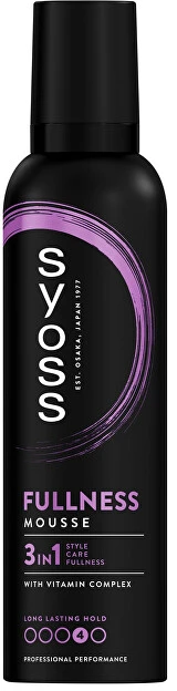Syoss Full Hair 5 Hair Mousse moterims, 250 ml