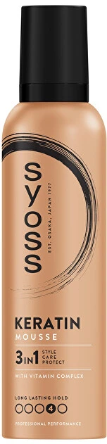 Syoss keratininės plaukų putos, 250 ml