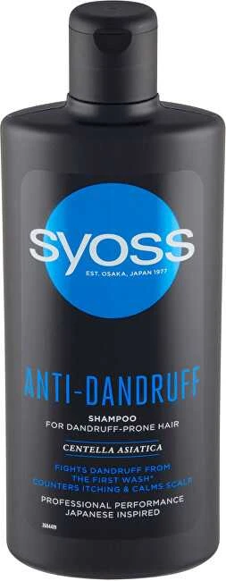 Syoss Nuo pleiskanų Šampūnas Šampūnas moterims, 440 ml