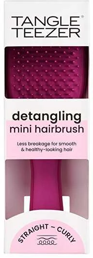 Tangle Teezer Mini Ultimate Detangler elektrinis plaukų šepetys su aviečių skoniu