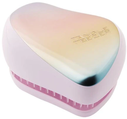 Plaukų šepetys Tangle Teezer Compact Pearlescent Matte Chrome