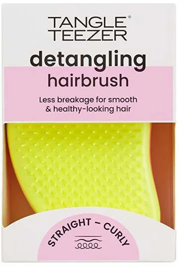 Tangle Teezer The Original Salmon Rožinė Hyper Geltona