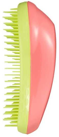 Tangle Teezer The Original Salmon Rožinė Hyper Geltona