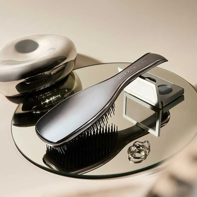Tangle Teezer „Ultimate Detangler Chrome Midnight Sidabrinis“ plaukų šepetys