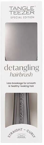 Tangle Teezer „Ultimate Detangler Chrome Midnight Sidabrinis“ plaukų šepetys