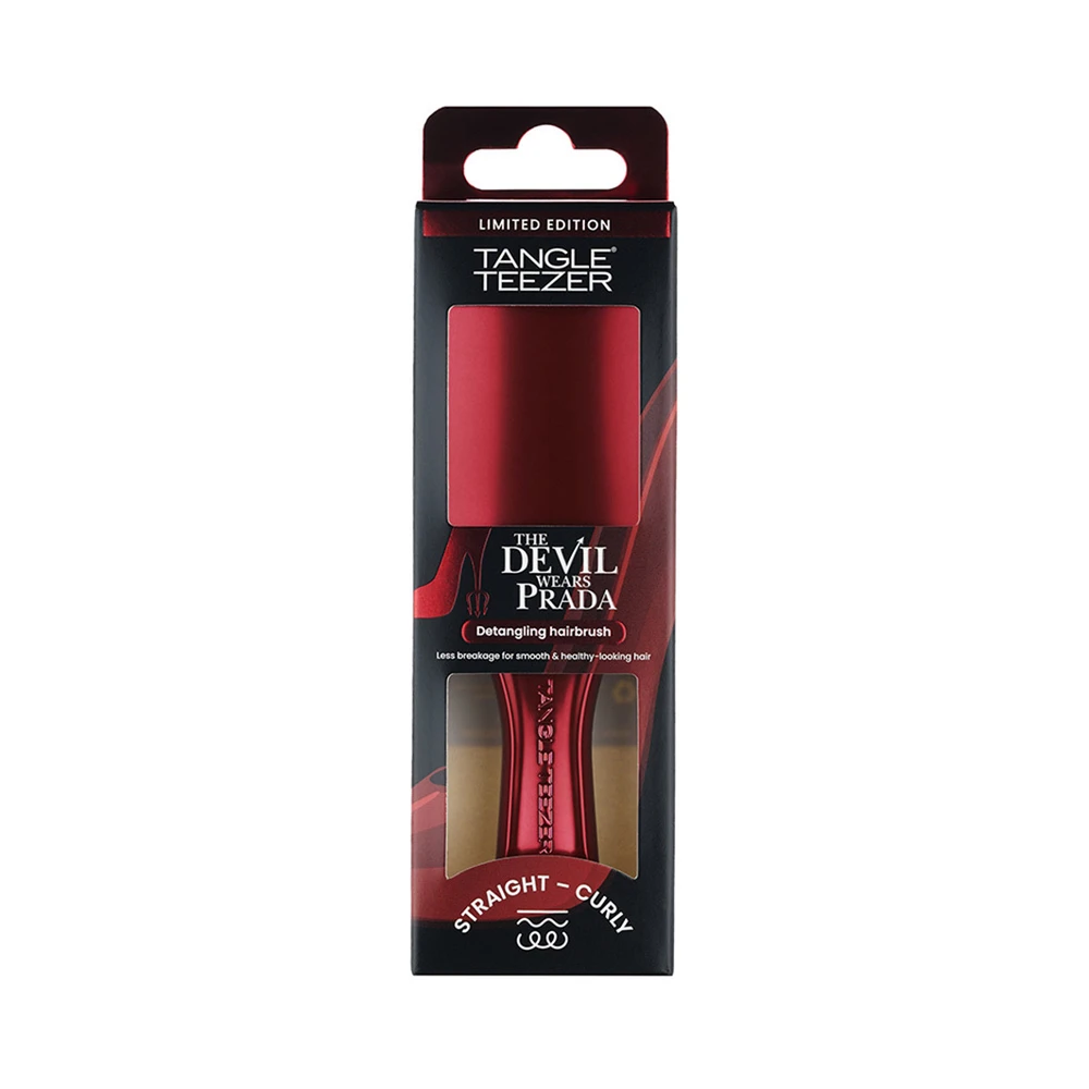 Plaukus tiesinantis šepetys Tangle Teezer The Ultimate Detangler Mini „The Devil Wears Prada“