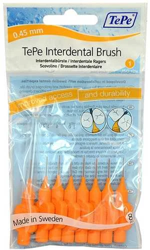 TEPE original oranžinis size 1 0,45mm 8szt