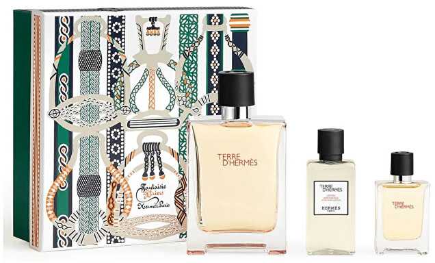 "Hermès Terre d'Hermès" tualetinis vanduo vyrams 100 ml Kalėdinis rinkinys
