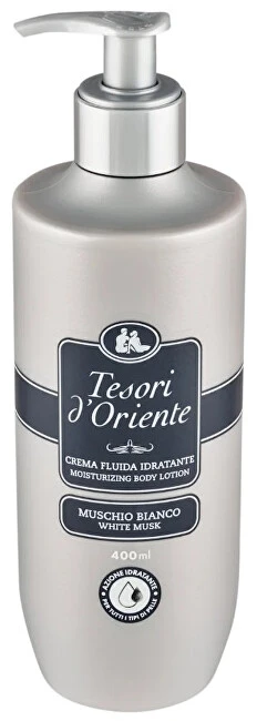 Kūno losjonas TESORI d'Oriente Muschio Bianco, 400 ml