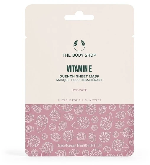 The Body Shop Vitamin E lakštinė kaukė 18ml