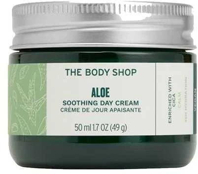 The Body Shop The Kūno Shop Aloe raminamasis dieninis kremas
