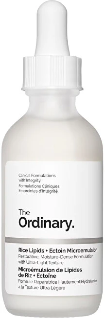 The Ordinary Rice Lipids + Ectoin Microemulsion Moisturizer veido emulsija, 60 ml