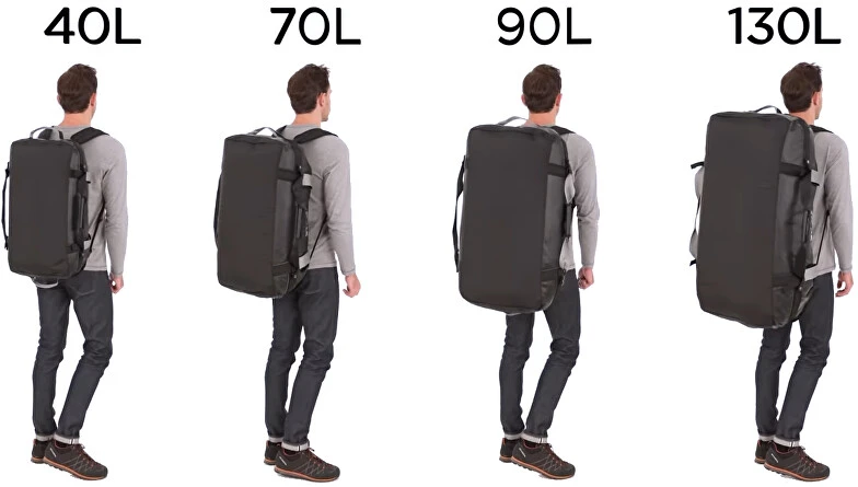 Thule | 70L Bag | Chasm | Duffel | Atsparus vandeniui | Juodas