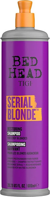 Tigi Bed Head Serial Skirtas šviesiems plaukams Violetinė tonuojantis šampūnas 970ml