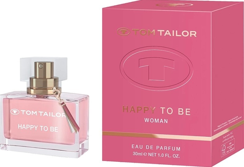 Tom Tailor Happy to Be EDP parfumuotas vanduo moterims, 50 ml