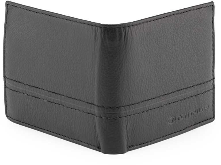 Tom Tailor Men´s leather wallet 12215 60 Juodas