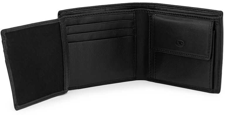 Tom Tailor Men´s leather wallet 12215 60 Juodas