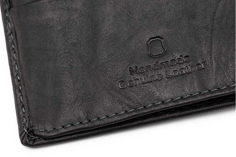 Tom Tailor Men´s leather wallet 14200 60 Juodas