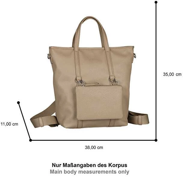 Tom Tailor Moteriška kuprinė Jamila 2 in 1 012664