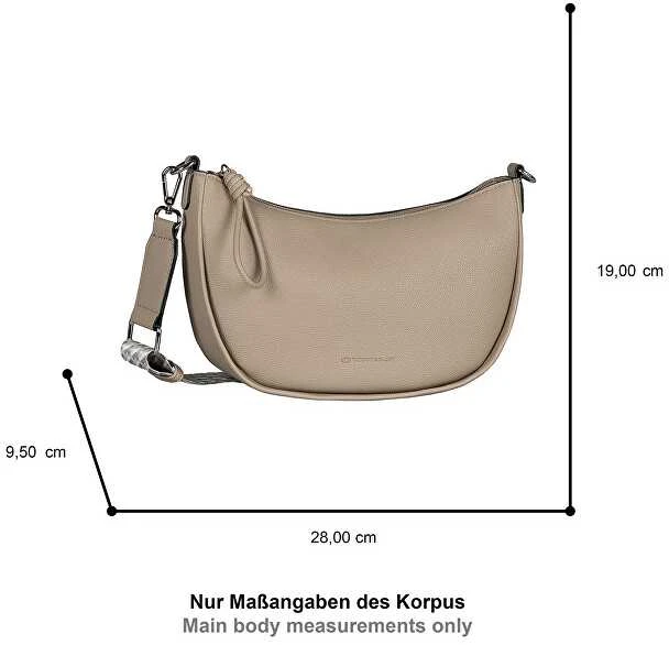 Tom Tailor Moteriškas rankinukas per petį Banana Bag Tatiana 012607